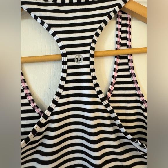 Lululemon striped Racerback tank top - Picture 2 of 2